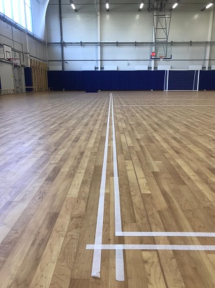 Нанесение спортивной разметки